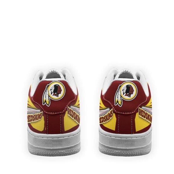 Tubopro Washington Redskins Air Low-Top Sneakers Shoes For Men And Women - Image 4
