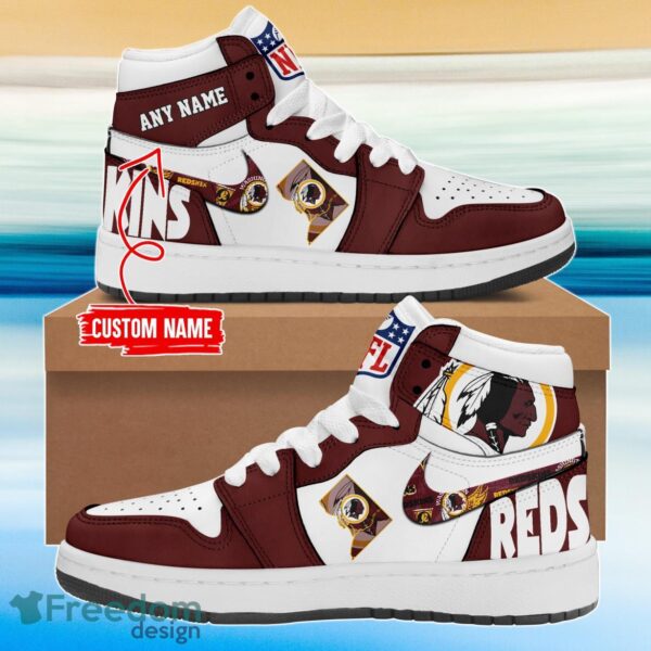 Tubopro Washington Redskins AJ1 High Sneakers Shoes For Men And Women