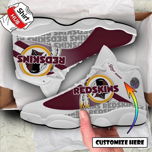 Tubopro Washington Redskins AJ13 Sneakers Shoes For Men And Women