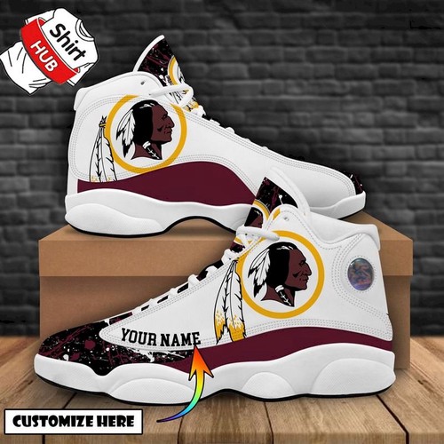Tubopro Washington Redskins AJ13 Sneakers Shoes For Men And Women