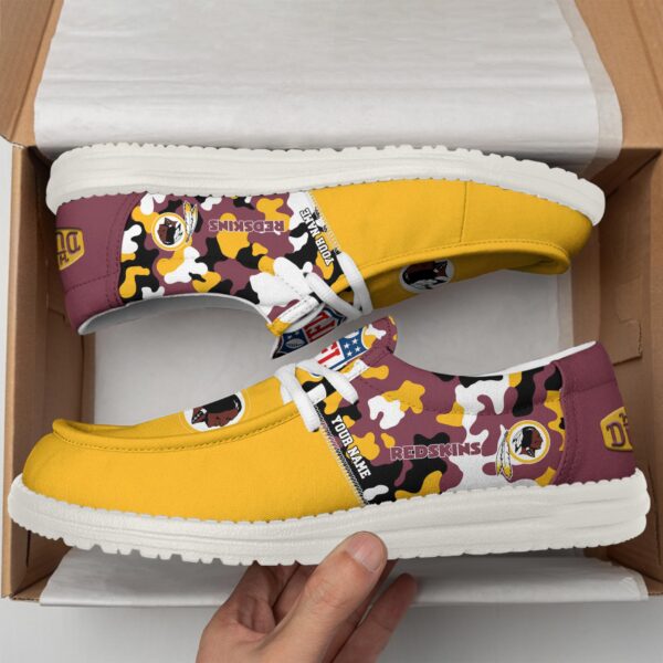 Tubopro Washington Redskins Hey Dude Shoes For Men And Women - Image 3