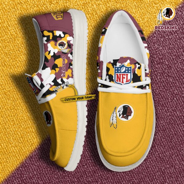 Tubopro Washington Redskins Hey Dude Shoes For Men And Women - Image 2