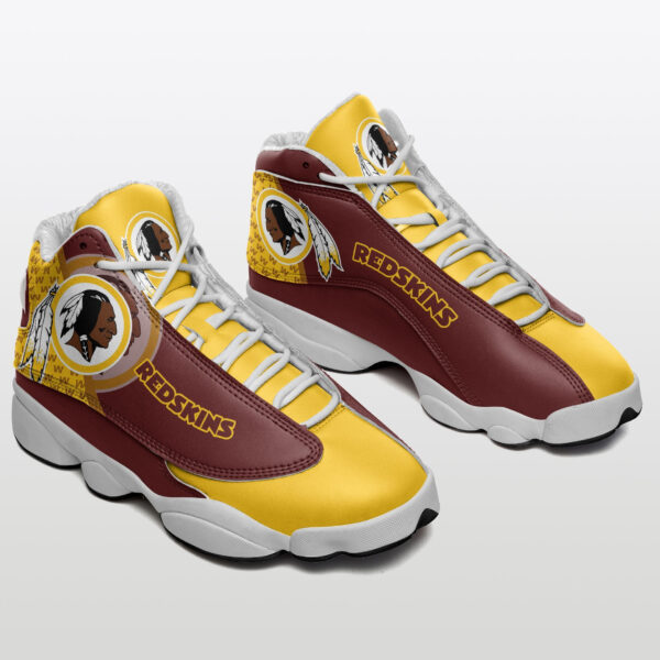 Tubopro Washington Redskins NFL AJ13 Sneakers Shoes For Men And Women - Image 2