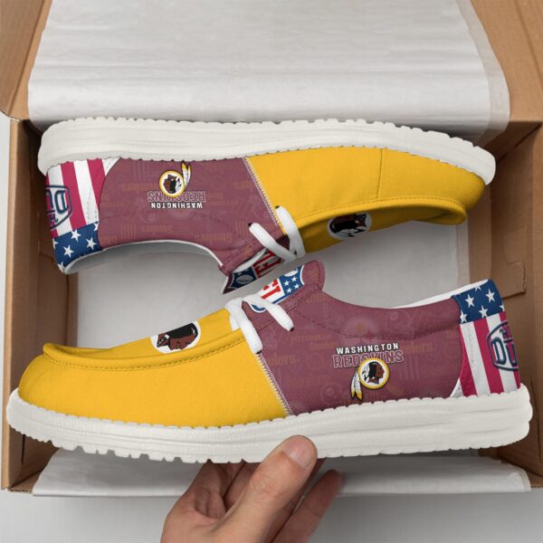 Tubopro Washington Redskins Personalized Hey Dude Shoes For Men And Women - Image 2