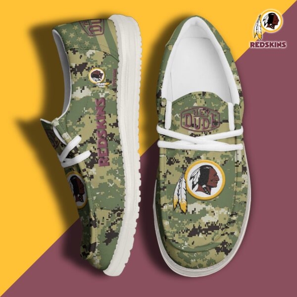 Tubopro Washington Redskins Personalized Hey Dude Shoes For Men And Women