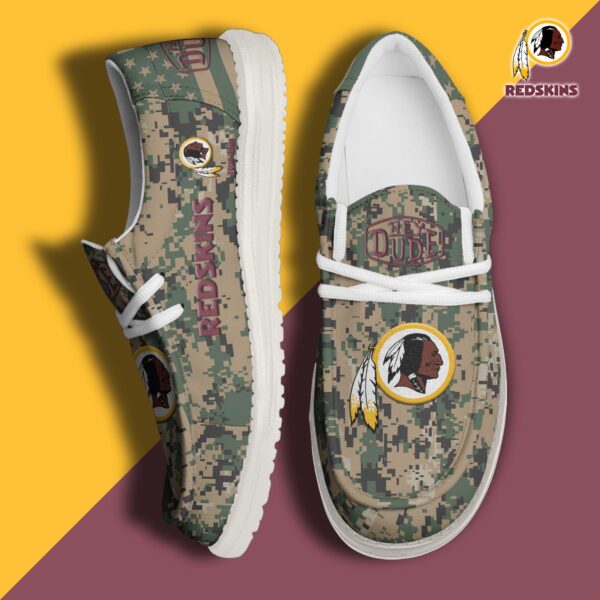 Tubopro Washington Redskins Personalized Hey Dude Shoes For Men And Women