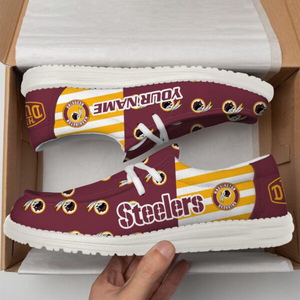 Tubopro Washington Redskins Personalized Hey Dude Shoes For Men And Women