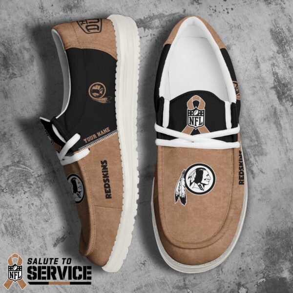 Tubopro Washington Redskins Personalized Hey Dude Shoes For Men And Women