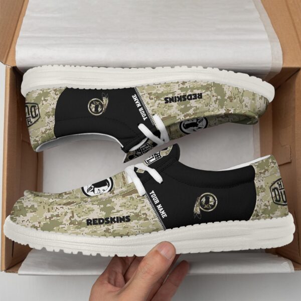 Tubopro Washington Redskins Personalized Hey Dude Shoes For Men And Women - Image 2