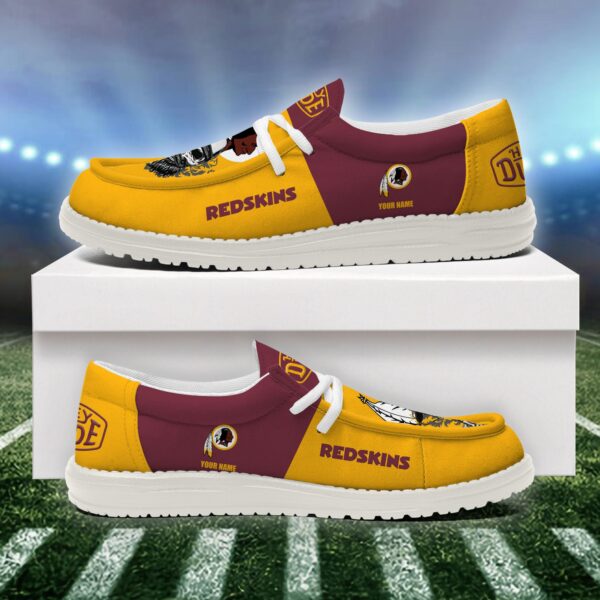 Tubopro Washington Redskins Personalized Hey Dude Shoes For Men And Women - Image 4