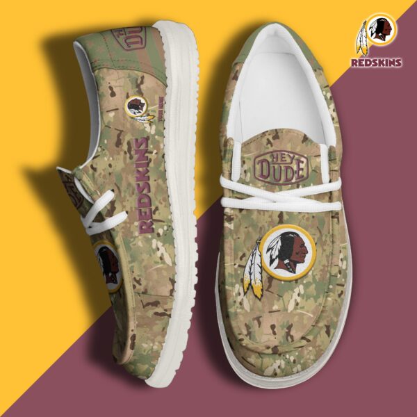 Tubopro Washington Redskins Personalized Hey Dude Shoes For Men And Women