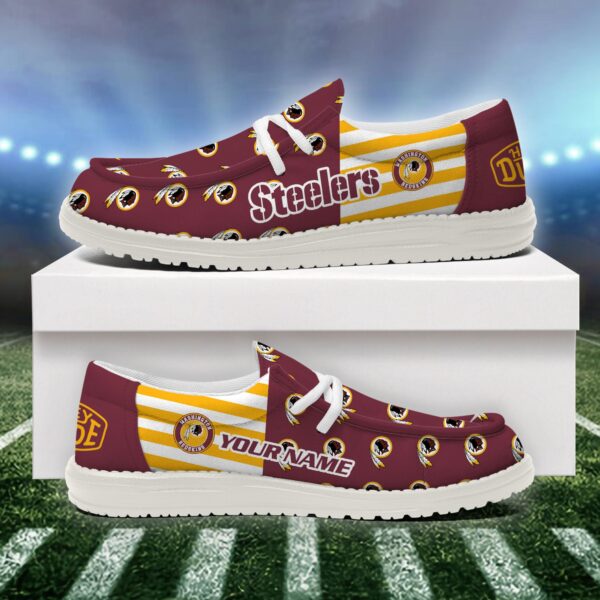 Tubopro Washington Redskins Personalized Hey Dude Shoes For Men And Women - Image 2