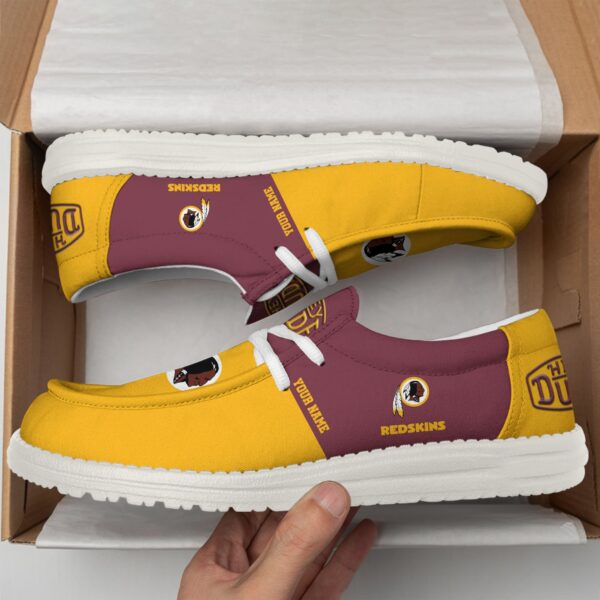 Tubopro Washington Redskins Personalized Hey Dude Shoes For Men And Women - Image 2