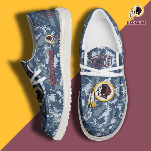 Tubopro Washington Redskins Personalized Hey Dude Shoes For Men And Women