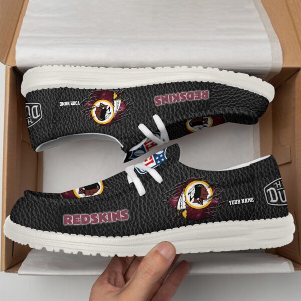 Tubopro Washington Redskins Personalized Hey Dude Shoes For Men And Women - Image 2