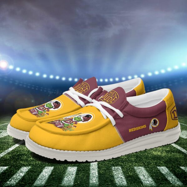 Tubopro Washington Redskins Personalized Hey Dude Shoes For Men And Women - Image 4