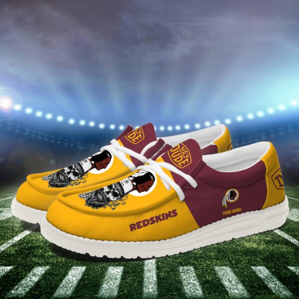 Tubopro Washington Redskins Personalized Hey Dude Shoes For Men And Women - Image 2