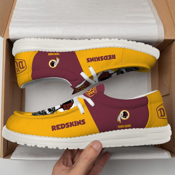 Tubopro Washington Redskins Personalized Hey Dude Shoes For Men And Women - Image 3