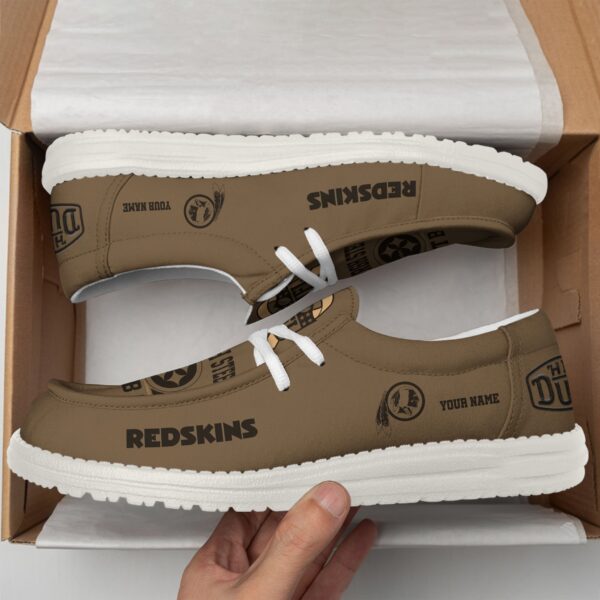 Tubopro Washington Redskins Personalized Hey Dude Shoes For Men And Women