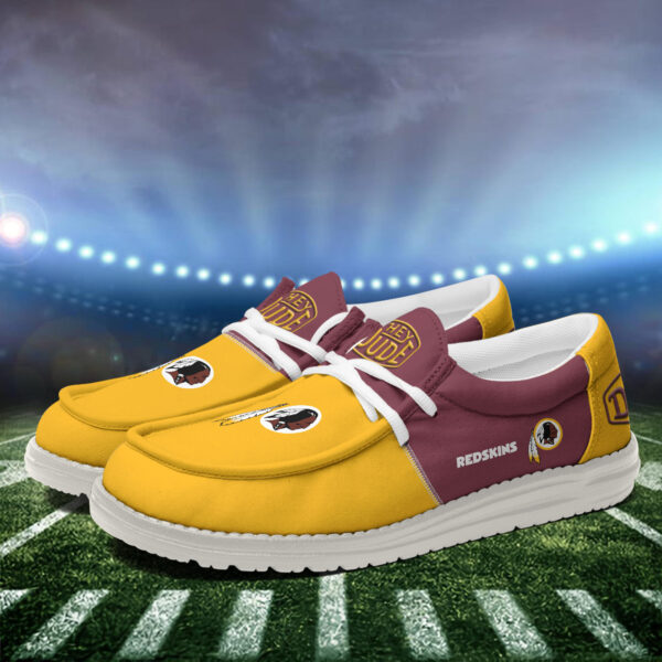 Tubopro Washington Redskins Personalized Hey Dude Shoes For Men And Women - Image 4