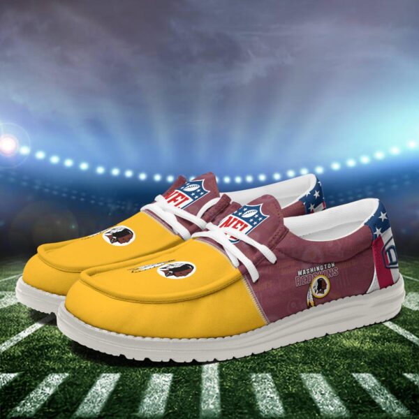 Tubopro Washington Redskins Personalized Hey Dude Shoes For Men And Women - Image 3