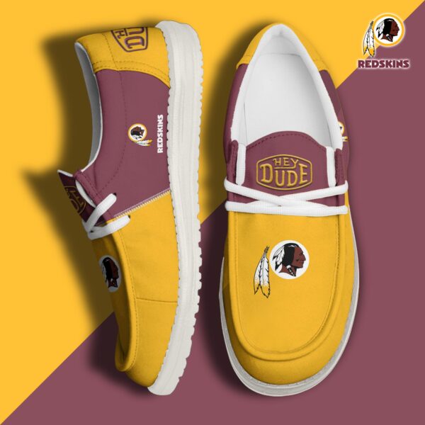 Tubopro Washington Redskins Personalized Hey Dude Shoes For Men And Women