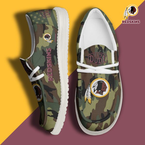 Tubopro Washington Redskins Personalized Hey Dude Shoes For Men And Women