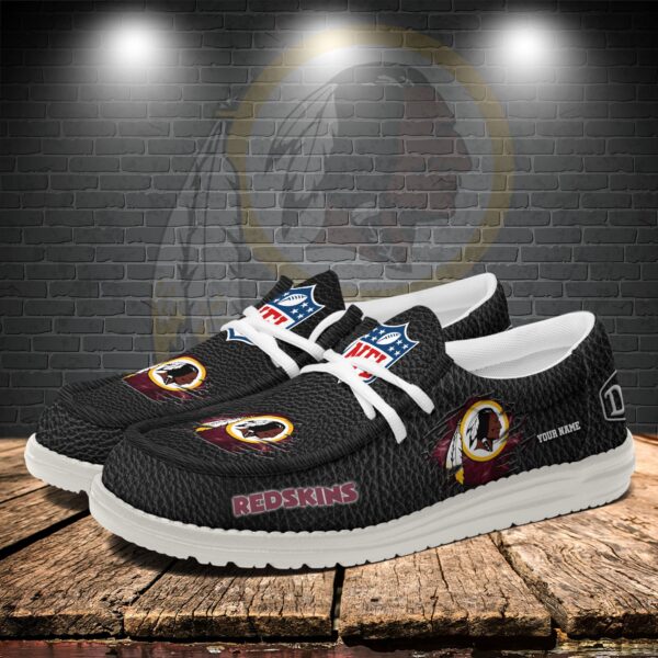 Tubopro Washington Redskins Personalized Hey Dude Shoes For Men And Women - Image 3