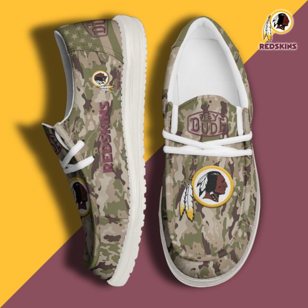 Tubopro Washington Redskins Personalized Hey Dude Shoes For Men And Women