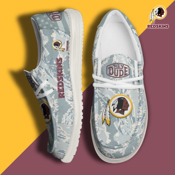Tubopro Washington Redskins Personalized Hey Dude Shoes For Men And Women