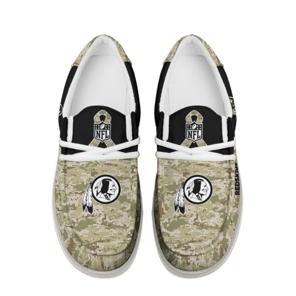 Tubopro Washington Redskins Personalized Hey Dude Shoes For Men And Women - Image 4