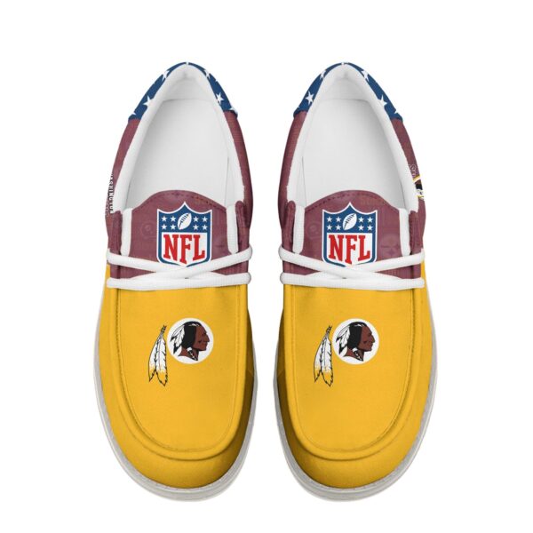 Tubopro Washington Redskins Personalized Hey Dude Shoes For Men And Women - Image 4