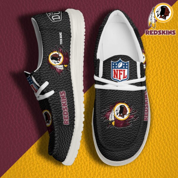 Tubopro Washington Redskins Personalized Hey Dude Shoes For Men And Women