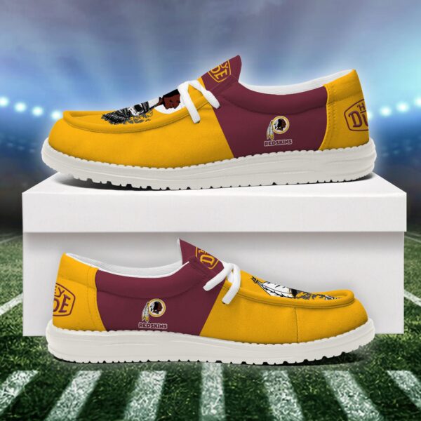 Tubopro Washington Redskins Personalized Hey Dude Shoes For Men And Women - Image 4