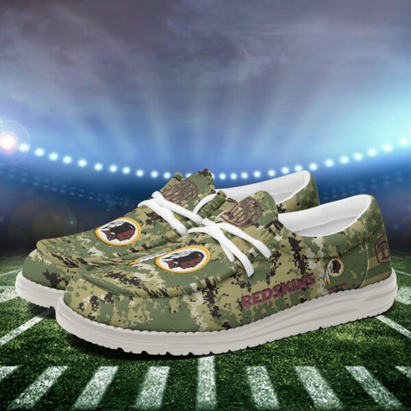Tubopro Washington Redskins Personalized Hey Dude Shoes For Men And Women - Image 3
