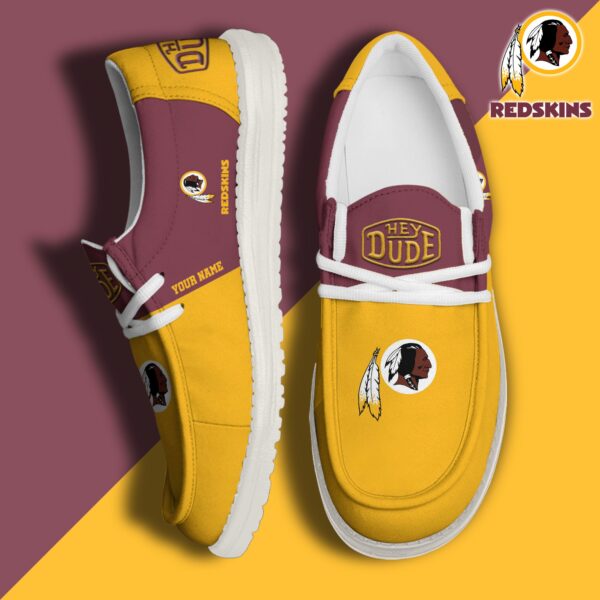 Tubopro Washington Redskins Personalized Hey Dude Shoes For Men And Women