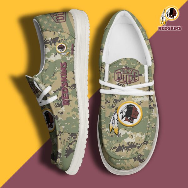 Tubopro Washington Redskins Personalized Hey Dude Shoes For Men And Women