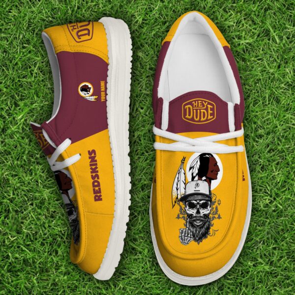 Tubopro Washington Redskins Personalized Hey Dude Shoes For Men And Women