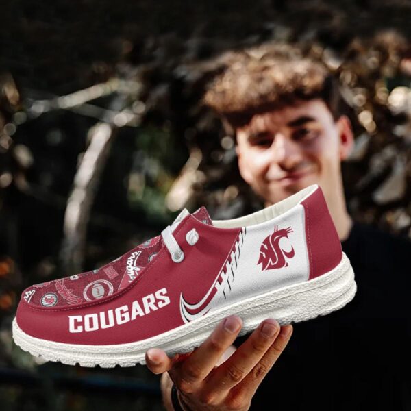 Tubopro Washington State Cougars Hey Dude Shoes For Men And Women - Image 3