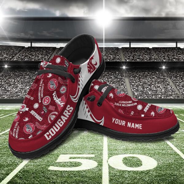Tubopro Washington State Cougars Hey Dude Shoes For Men And Women - Image 2
