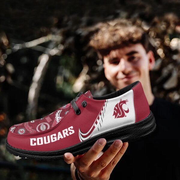 Tubopro Washington State Cougars Hey Dude Shoes For Men And Women - Image 4