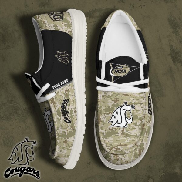 Tubopro Washington State Cougars Personalized Hey Dude Shoes For Men And Women