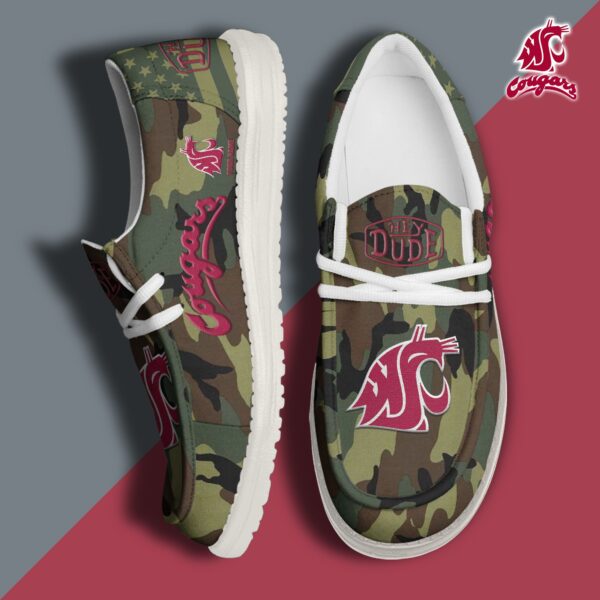 Tubopro Washington State Cougars Personalized Hey Dude Shoes For Men And Women