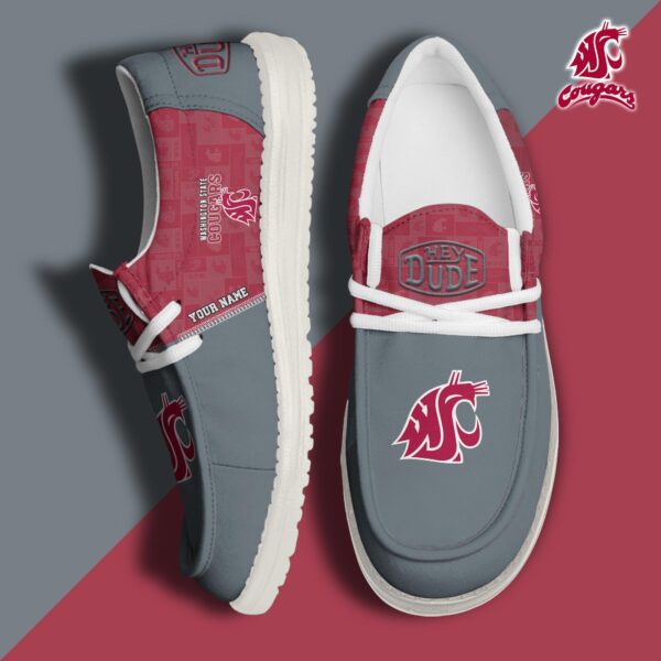 Tubopro Washington State Cougars Personalized Hey Dude Shoes For Men And Women
