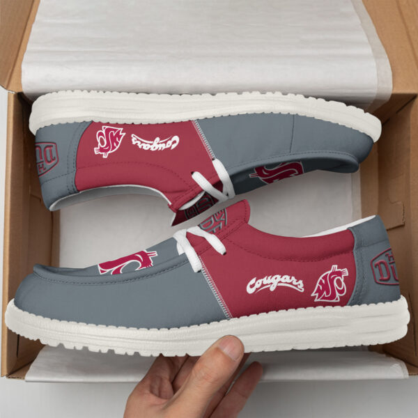 Tubopro Washington State Cougars Personalized Hey Dude Shoes For Men And Women - Image 3