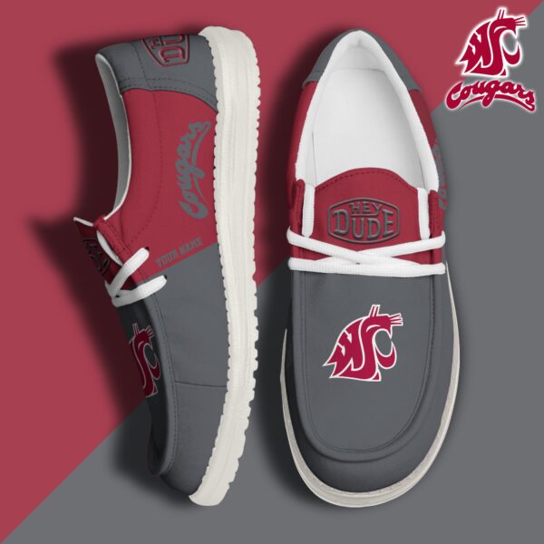 Tubopro Washington State Cougars Personalized Hey Dude Shoes For Men And Women