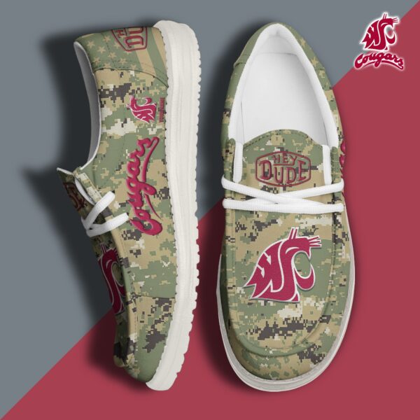 Tubopro Washington State Cougars Personalized Hey Dude Shoes For Men And Women