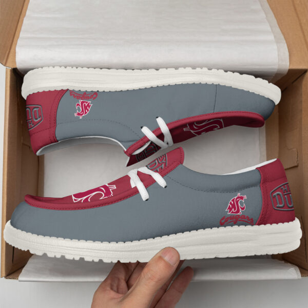 Tubopro Washington State Cougars Personalized Hey Dude Shoes For Men And Women - Image 2