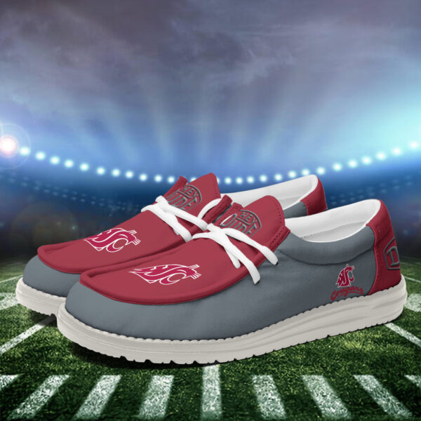 Tubopro Washington State Cougars Personalized Hey Dude Shoes For Men And Women - Image 3