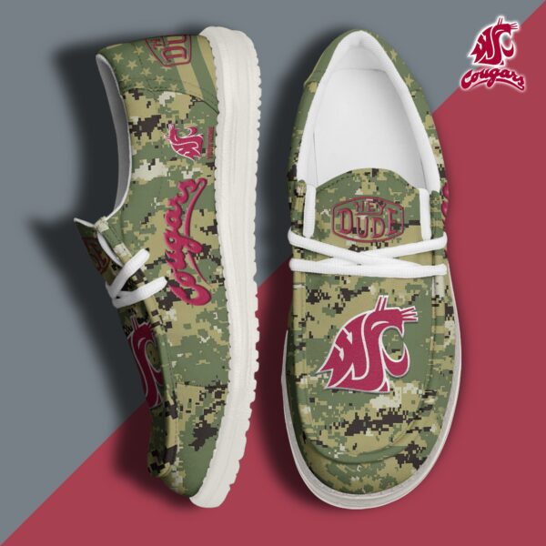 Tubopro Washington State Cougars Personalized Hey Dude Shoes For Men And Women